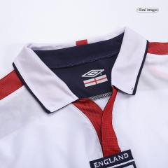 England Retro Jersey Home Replica Euro Cup 2004