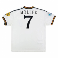 Germany Retro Jersey Home Euro Cup 1996