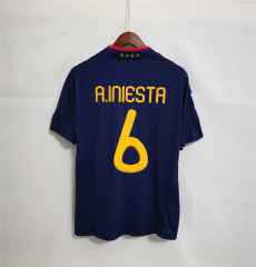 Spain Retro Jersey Away World Cup Final 2010