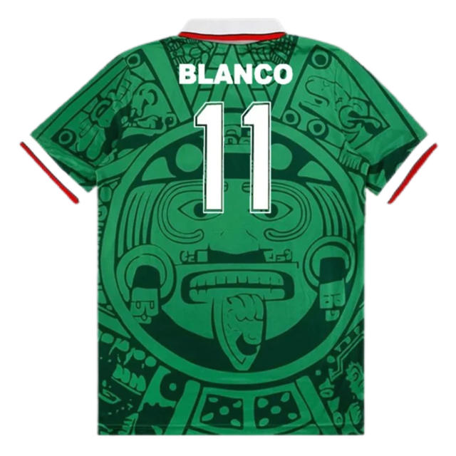Mexico Retro Home Jersey World Cup 1998
