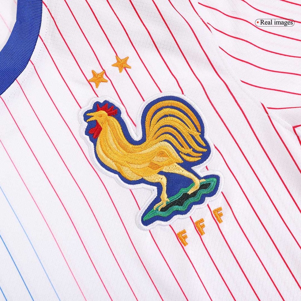 France Away Jersey Euro 2024 MBAPPE #10 GIROUD #9 GRIEZMANN #7 Soccer Apparel