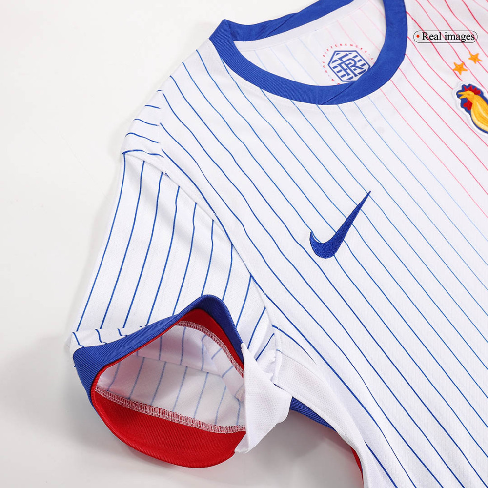 France Away Jersey Euro 2024 MBAPPE #10 GIROUD #9 GRIEZMANN #7 Soccer Apparel