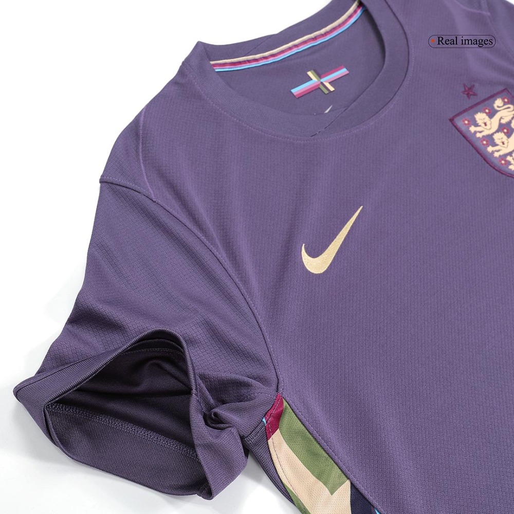 England Away Jersey EURO 2024 RICE #4 KANE #9 BELLINGHAM #10 FODEN #11