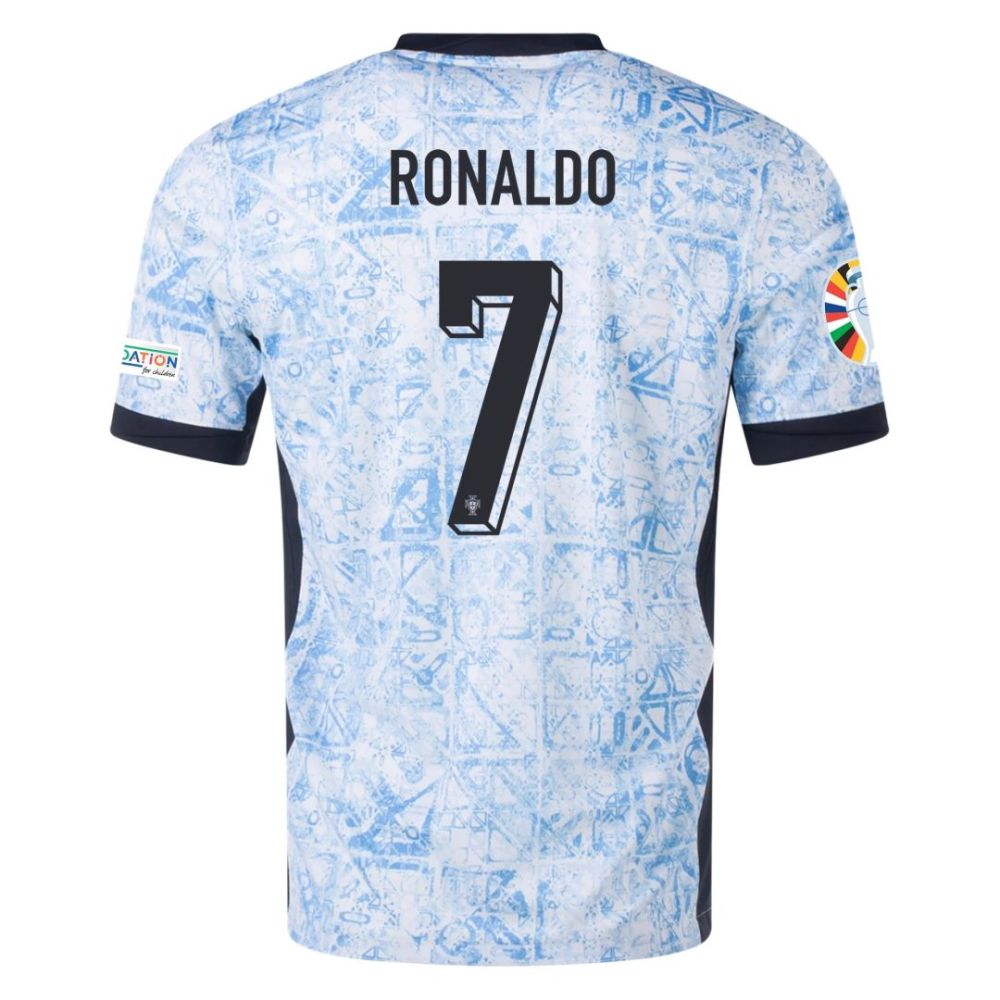 Portugal Away Ronaldo #7 R. Leão #17 Pepe #3 Jersey Euro 2024