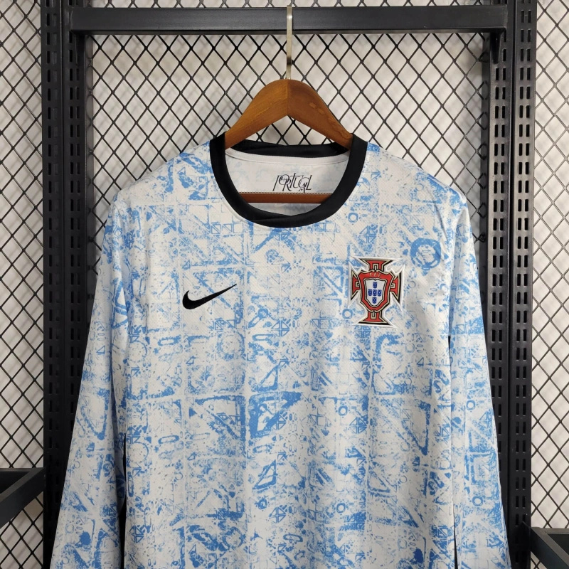 Portugal Away Long Sleeve Jersey Euro 2024