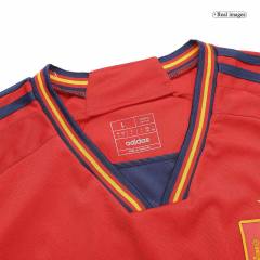 Spain Homw Soccer Jersey Replica World Cup 2022