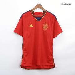Spain Homw Soccer Jersey Replica World Cup 2022