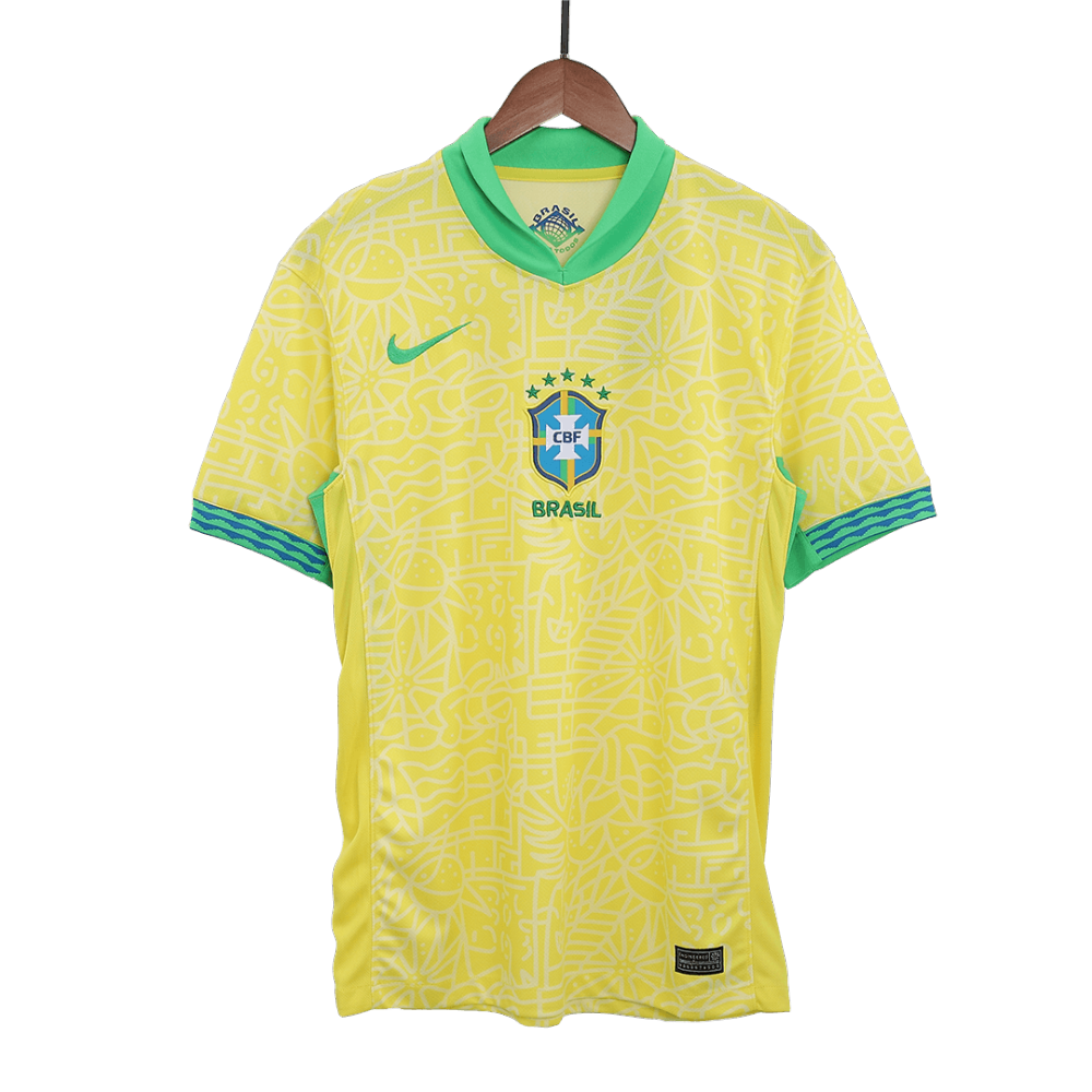 Brazil Home Jersey RODRYGO #10 VINI JR. #7 Copa America 2024