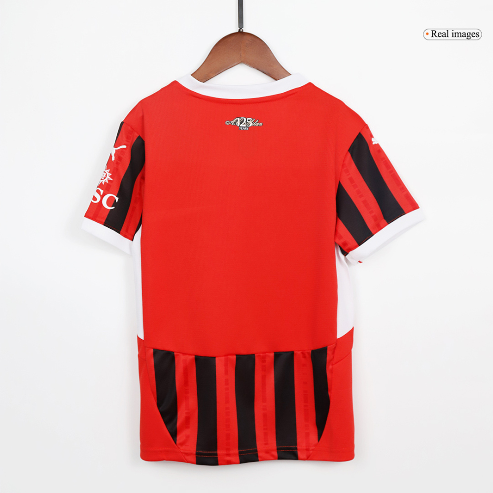 Kids AC Milan Home Jersey Kit 2024/25 Youth Apparels