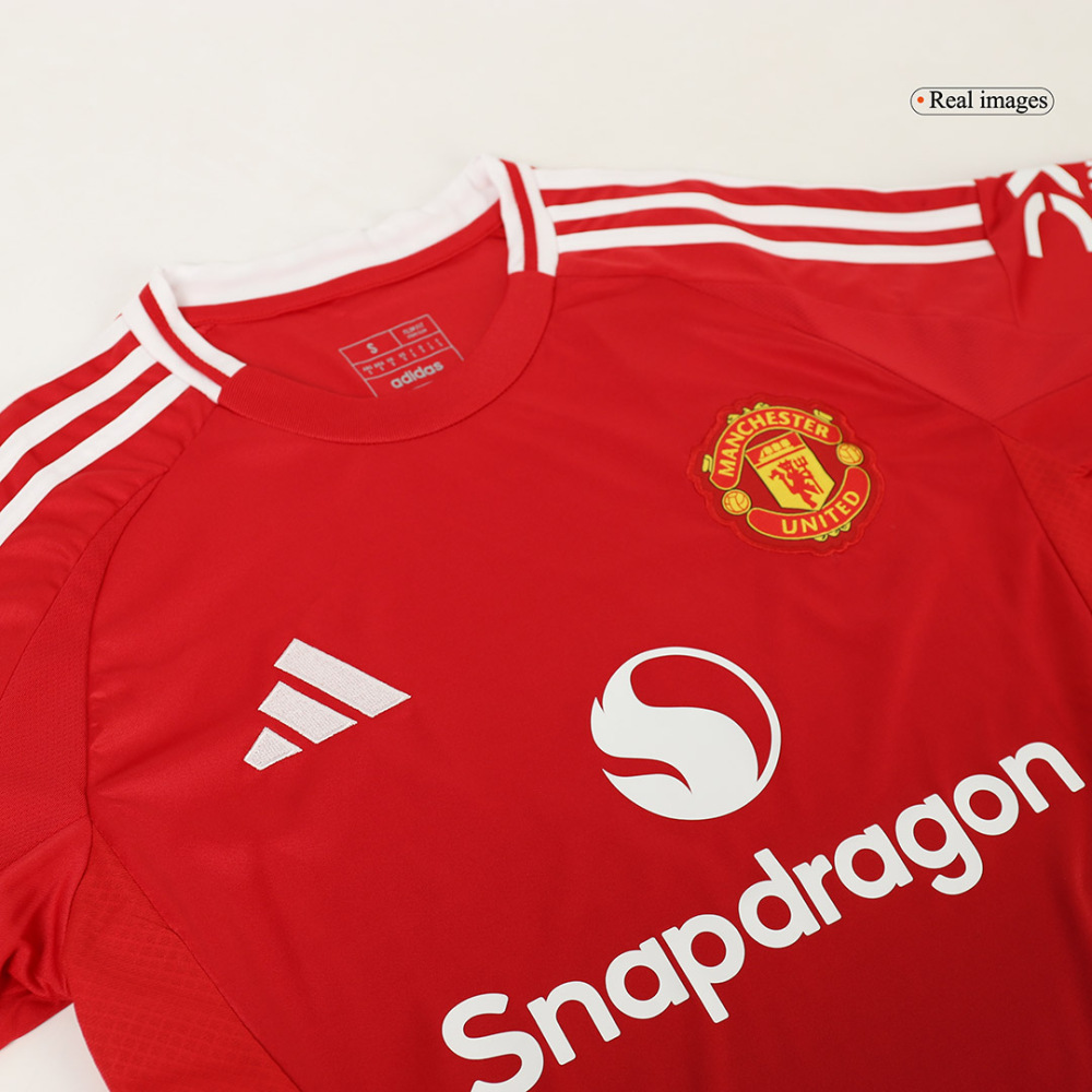 Manchester United Home Replica Jersey 2024/25
