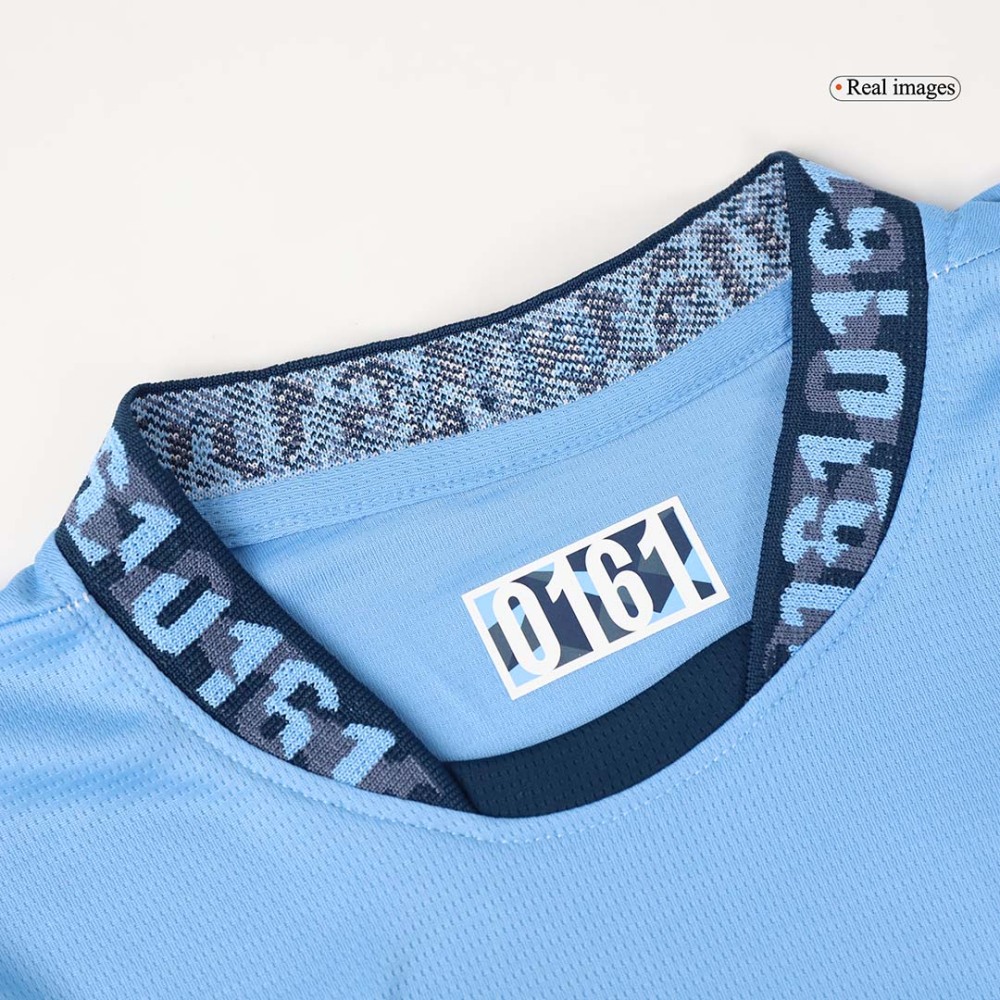 Kids Manchester City Home Jersey Kit Youth Apparels 2024/25