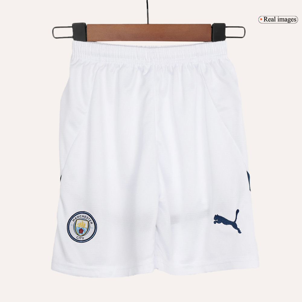 Kids Manchester City Home Jersey Kit Youth Apparels 2024/25
