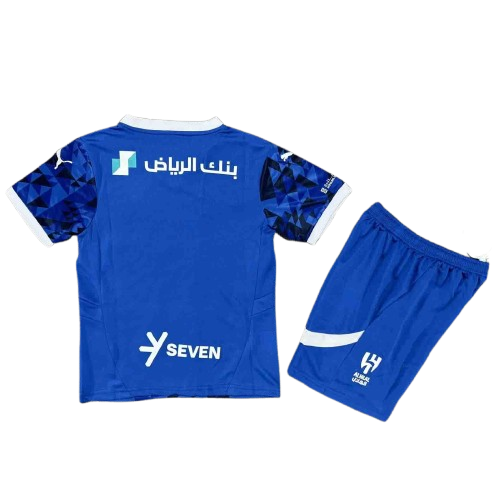 Kids Al Hilal SFC Home Jersey(Shirt+Shorts) 2024/25