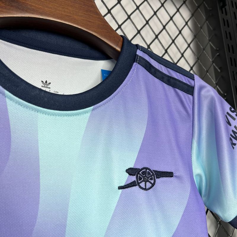 Kids Arsenal Third Jersey Kit 2024/25
