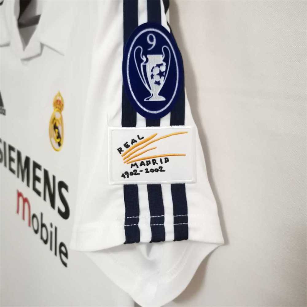 2002/03 Real Madrid Retro Soccer Jersey Home