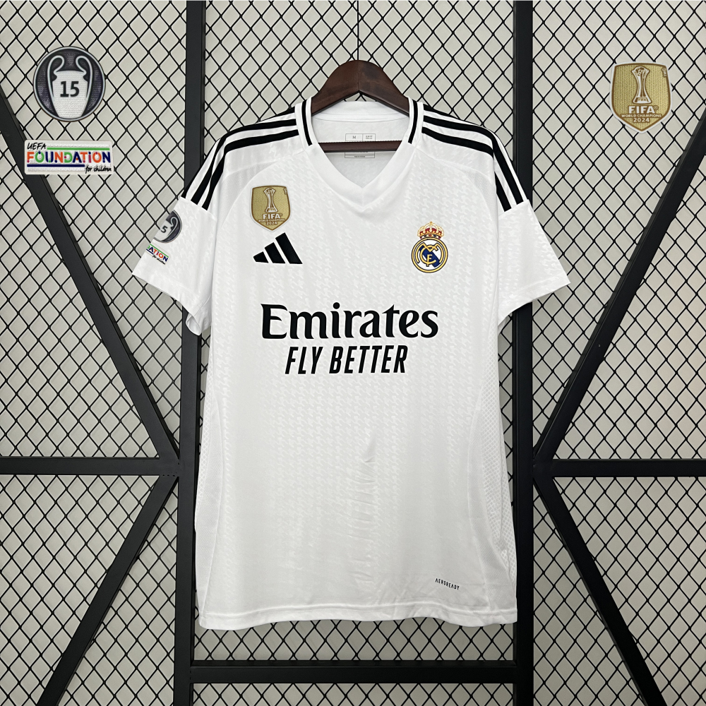 2024/25 Real Madrid  Home Jersey