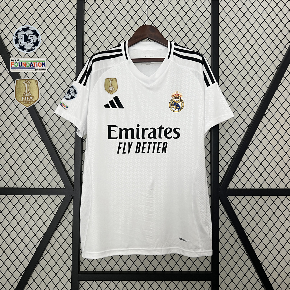 2024/25 Real Madrid  Home Jersey