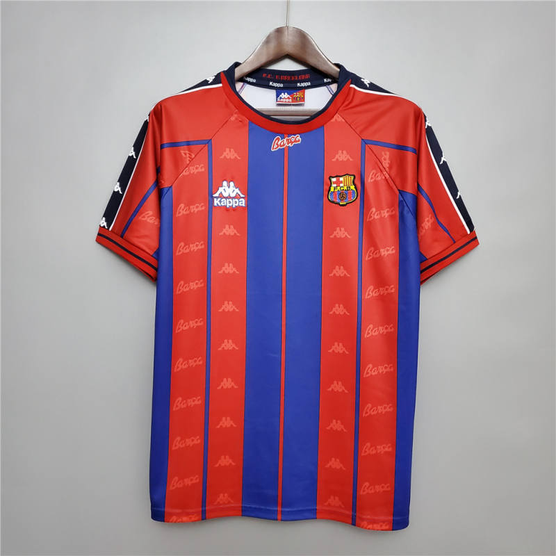 1997/98 Barcelona Retro Jersey Home