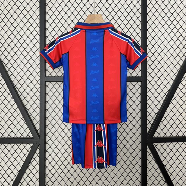 1996/97 Barcelona Retro Kids Jersey Home