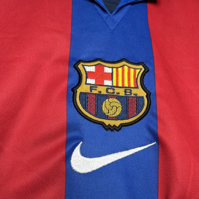 2004/05 Barcelona Retro  Jersey Home