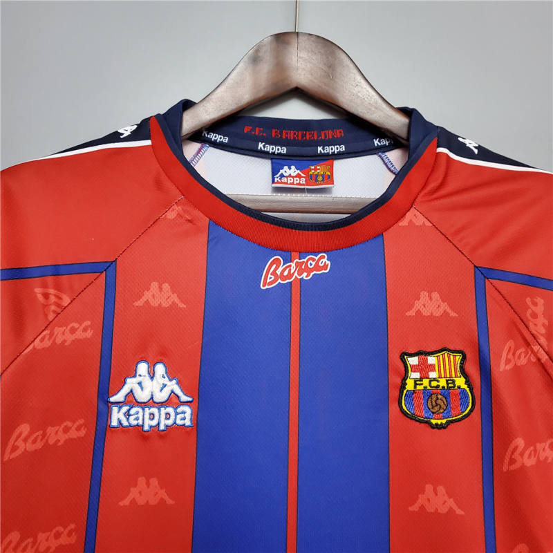 1997/98 Barcelona Retro Jersey Home