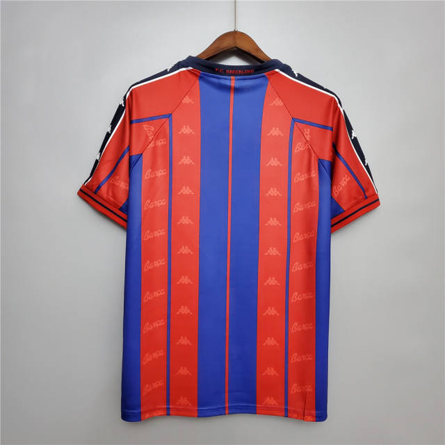 1997/98 Barcelona Retro Jersey Home