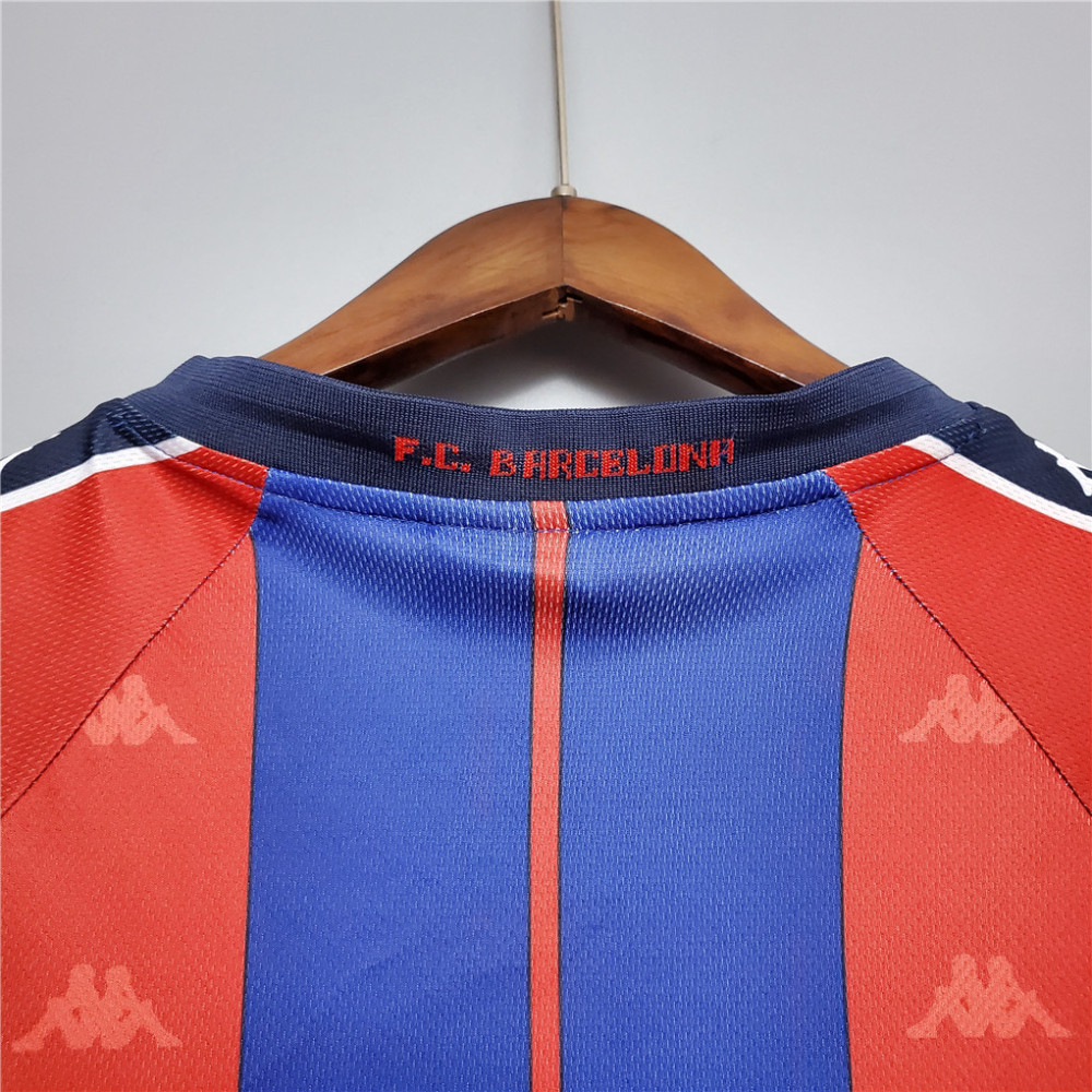 1997/98 Barcelona Retro Jersey Home