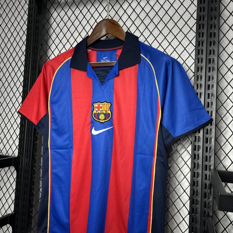 2004/05 Barcelona Retro  Jersey Home