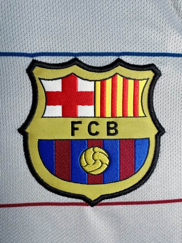 2003/04 Barcelona Retro Jersey Away Long sleeved