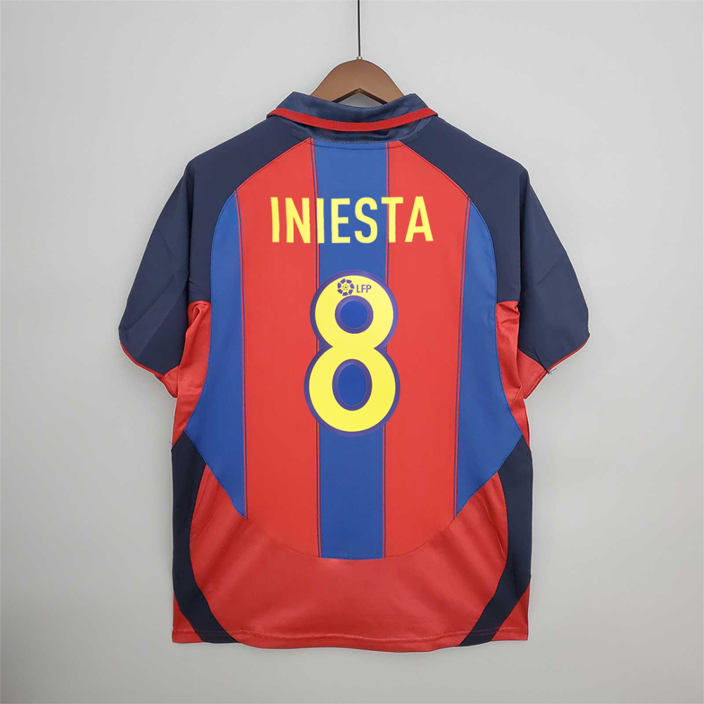 2003/04 Barcelona Retro Jersey Home