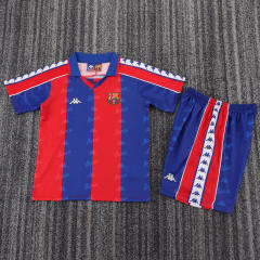 1992/95 Barcelona Retro Kids Jersey Home