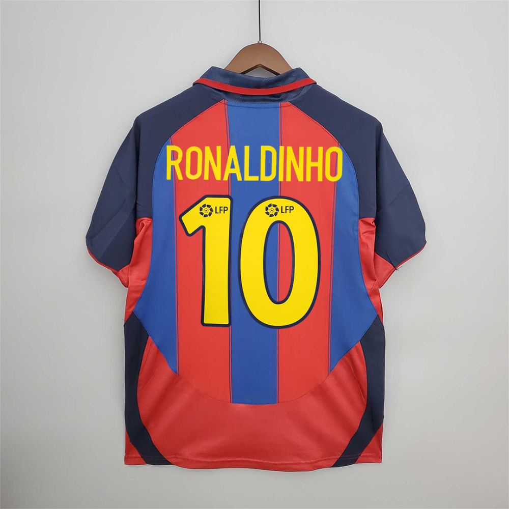 2003/04 Barcelona Retro Jersey Home