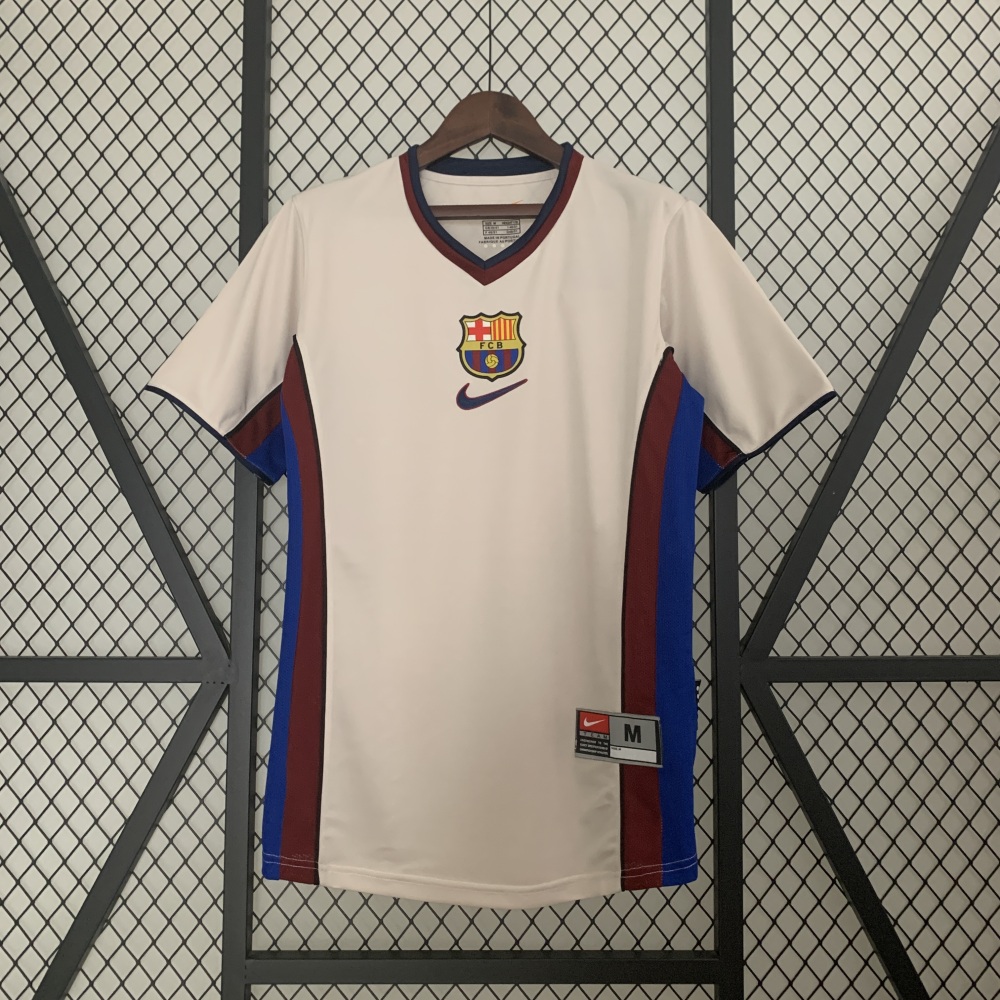 1998/99 Barcelona Retro Jersey Away
