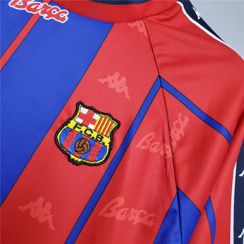 1997/98 Barcelona Retro Jersey Home