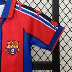 1996/97 Barcelona Retro Kids Jersey Home
