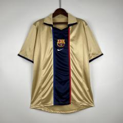 2002/03 Barcelona Retro Jersey  Away