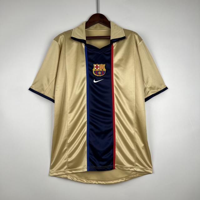 2002/03 Barcelona Retro Jersey  Away