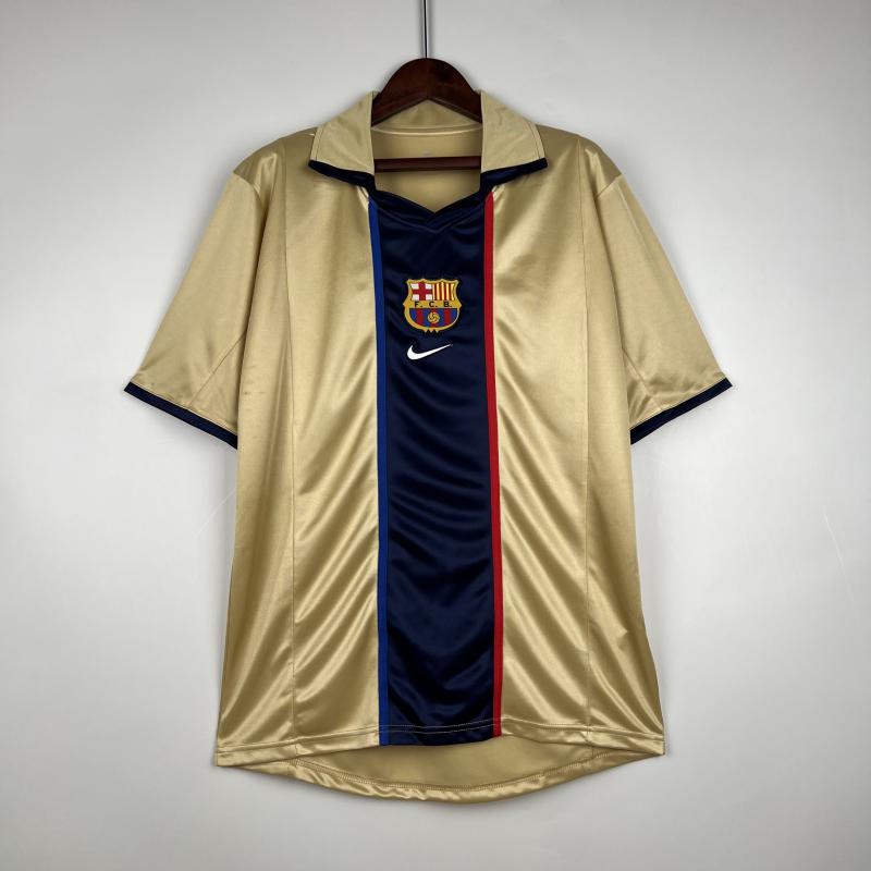 2002/03 Barcelona Retro Jersey  Away