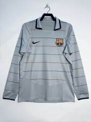 2003/04 Barcelona Retro Jersey Away Long sleeved