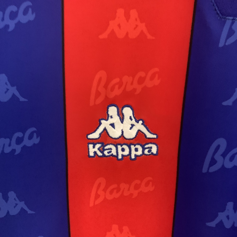 1996/97 Barcelona Retro Long Sleeve Jersey Home