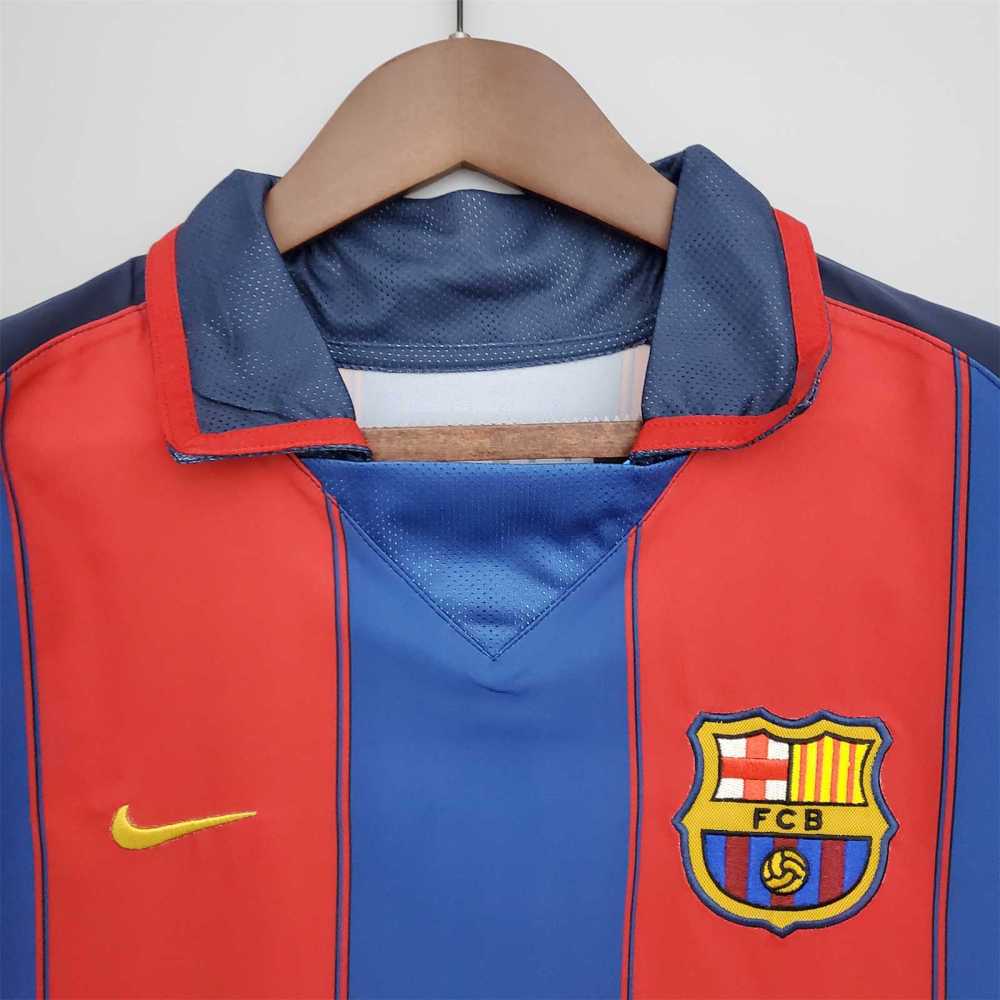 2003/04 Barcelona Retro Jersey Home