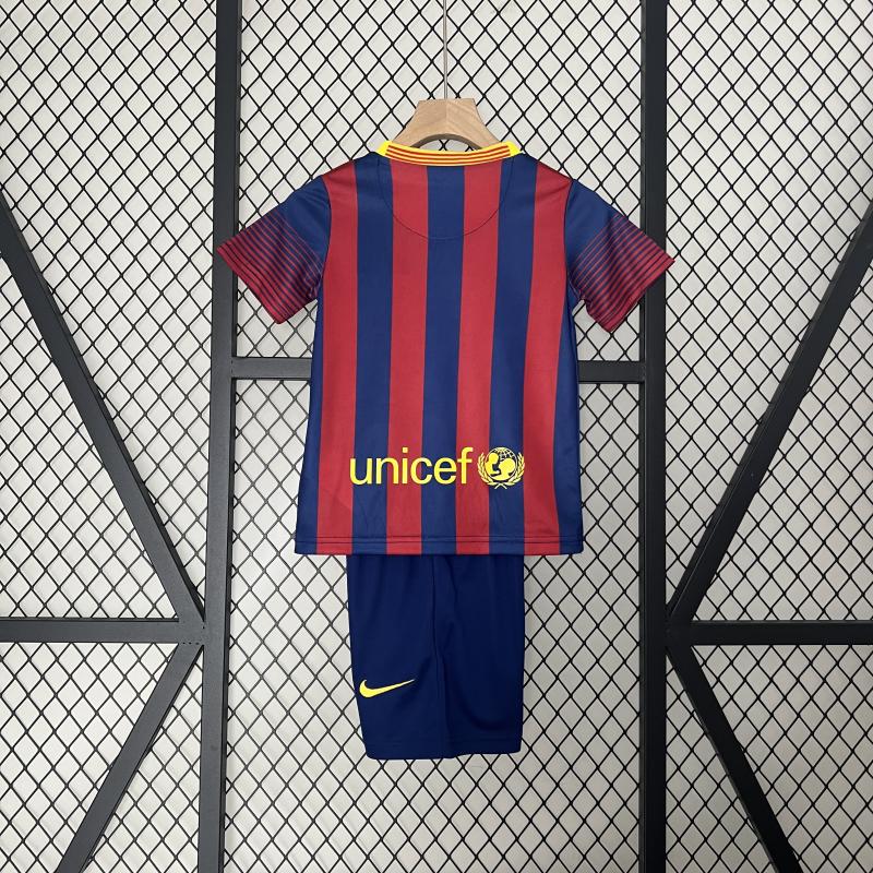 2013/14 Barcelona Retro Kids Jersey  Home