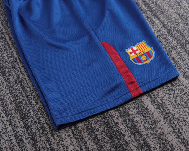 2008/09 Barcelona UCL Final Retro Kids Jersey Home
