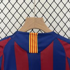 2005/06 Barcelona Retro Kids Jersey Home League Version