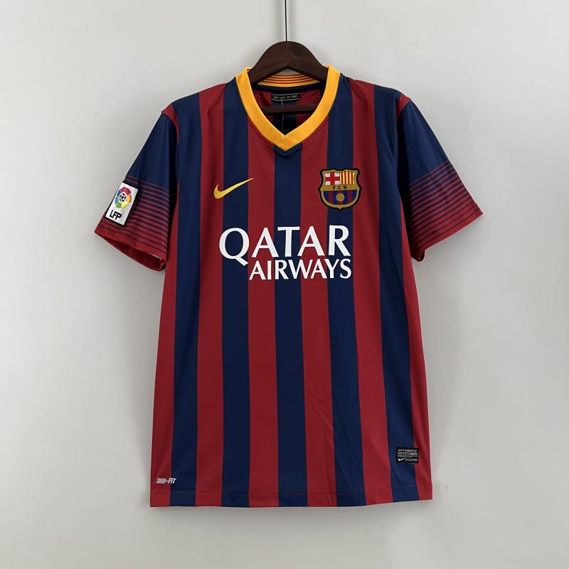 2013/14 Barcelona Retro Jersey  Home