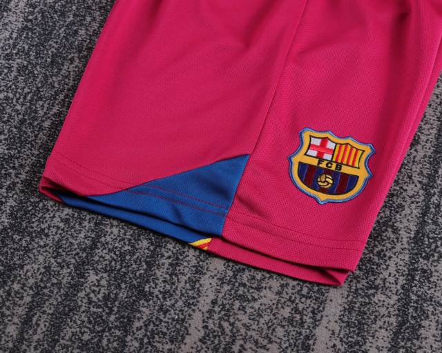 2005/06 Barcelona UCL Final Retro Kids Jersey Home
