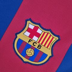 2010/11 Barcelona Long Sleeve Retro Jersey Home