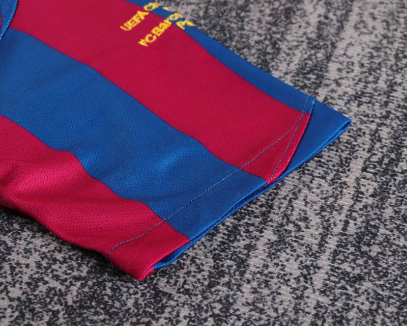 2005/06 Barcelona UCL Final Retro Kids Jersey Home