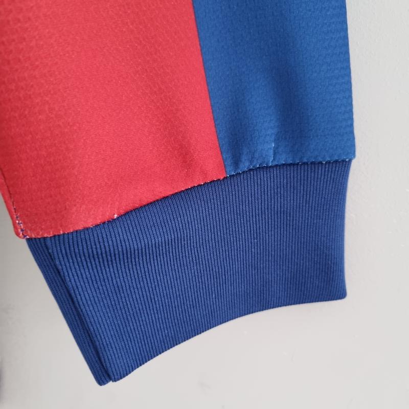 2010/11 Barcelona Long Sleeve Retro Jersey Home