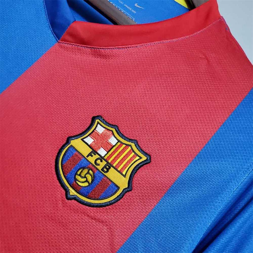 2006/07 Barcelona Retro Jersey Home Long sleeve